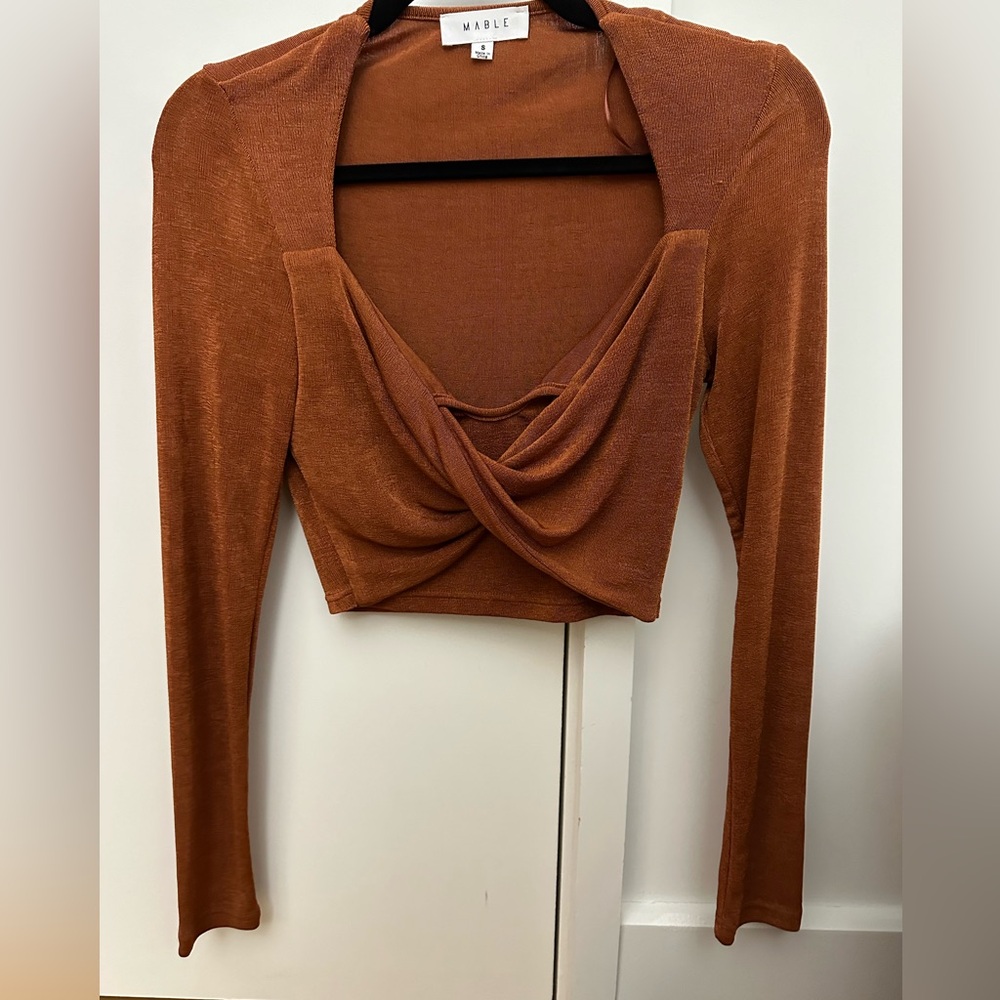 Sexy criss-cross tie crop top